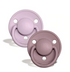 BIBS De Lux Silicone Dusky Lilac/Heather