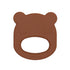 We Might Be Tiny Bear teether - Chocolate Brown