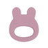 We Might Be Tiny Bear Bunny Teether - Dusty Rose