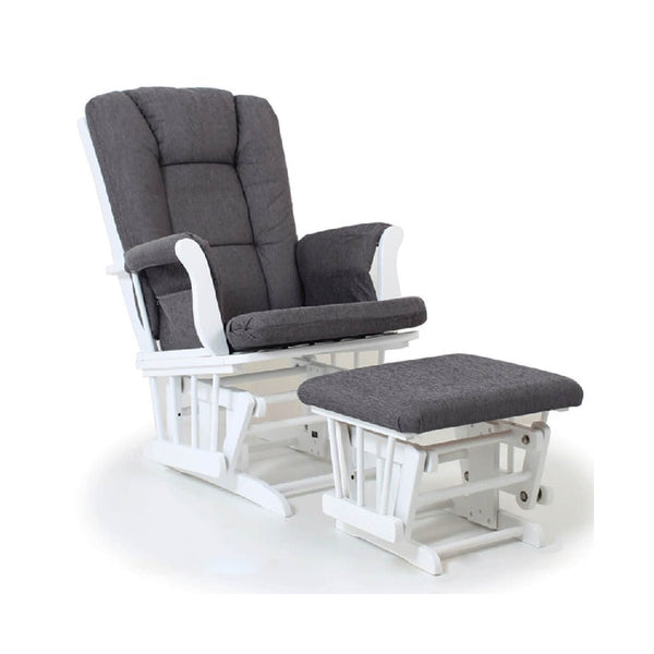 Valco Baby Bliss Glider Ottoman Antique Grey Baby Care Nursery